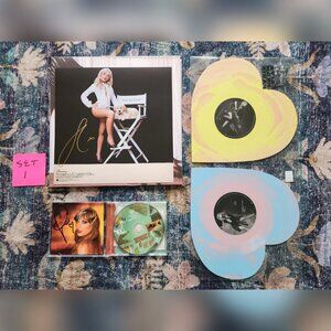 The Life Of A Showgirl Signed CDs - Sabrina Carpenter Signed Vinyls - LLFP